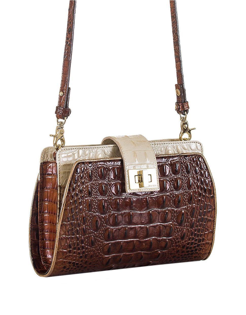 Lyst Brahmin Alena Crossbody Bag in Brown