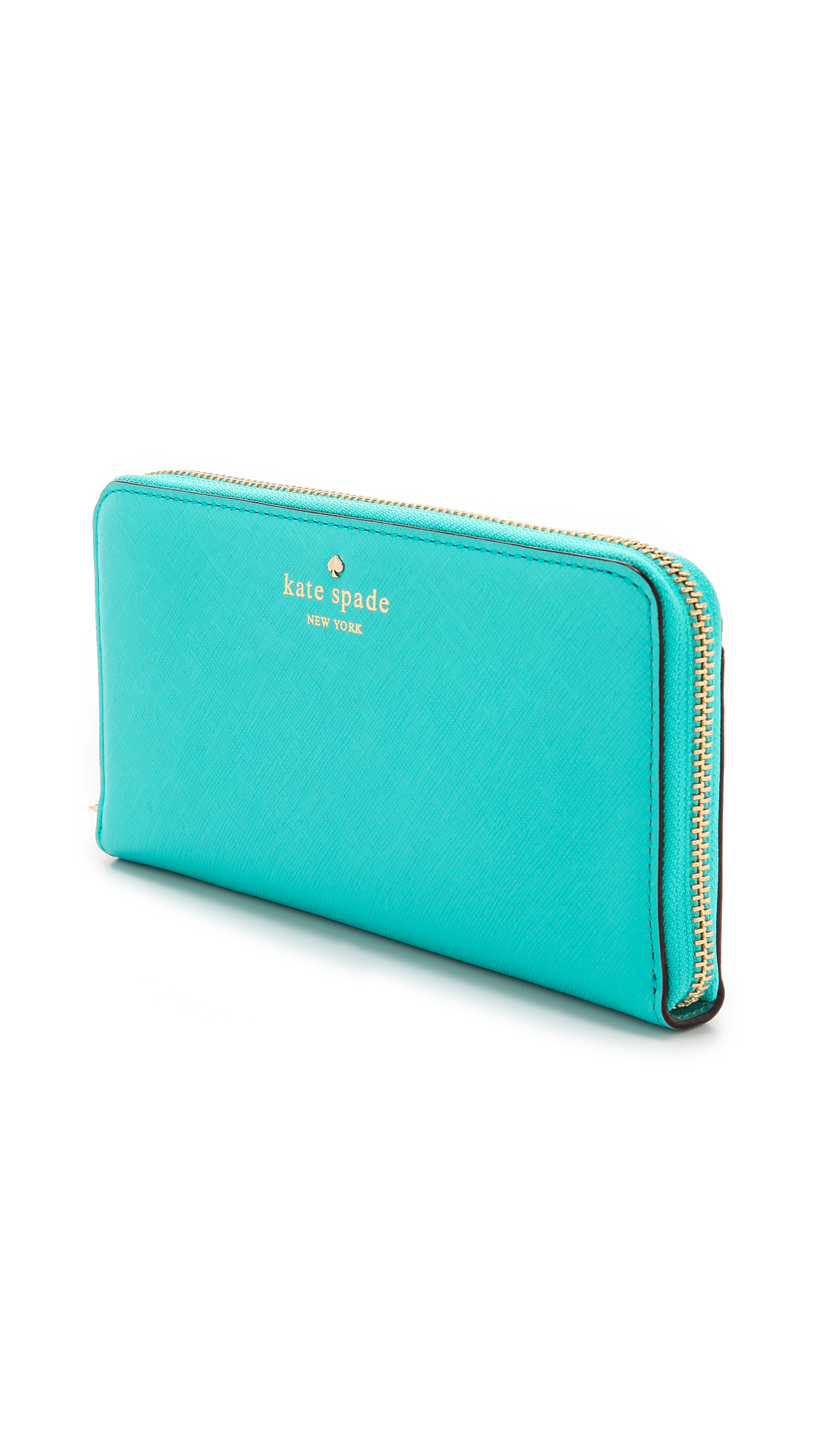 Kate Spade Cherry Lane Lacey Wallet Tropic Blue in Blue (Tropic Blue ...