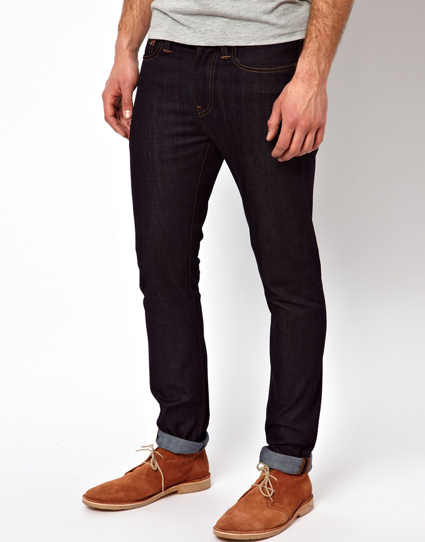 Lyst - Edwin Jeans Ed-88 Skinny Fit Blue Unwashed in Blue for Men