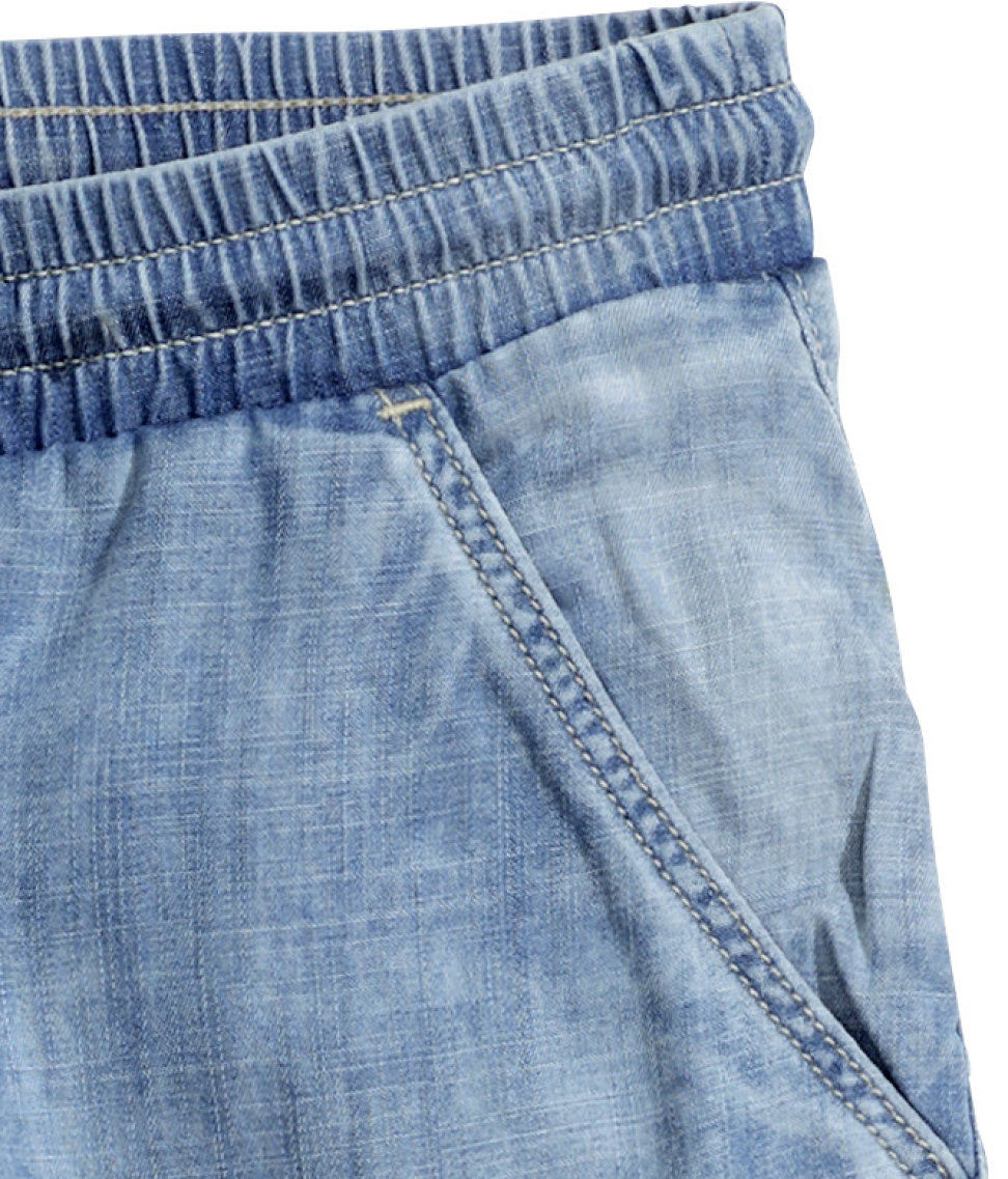 Lyst - H&M Denim Joggers In Lyocell in Blue