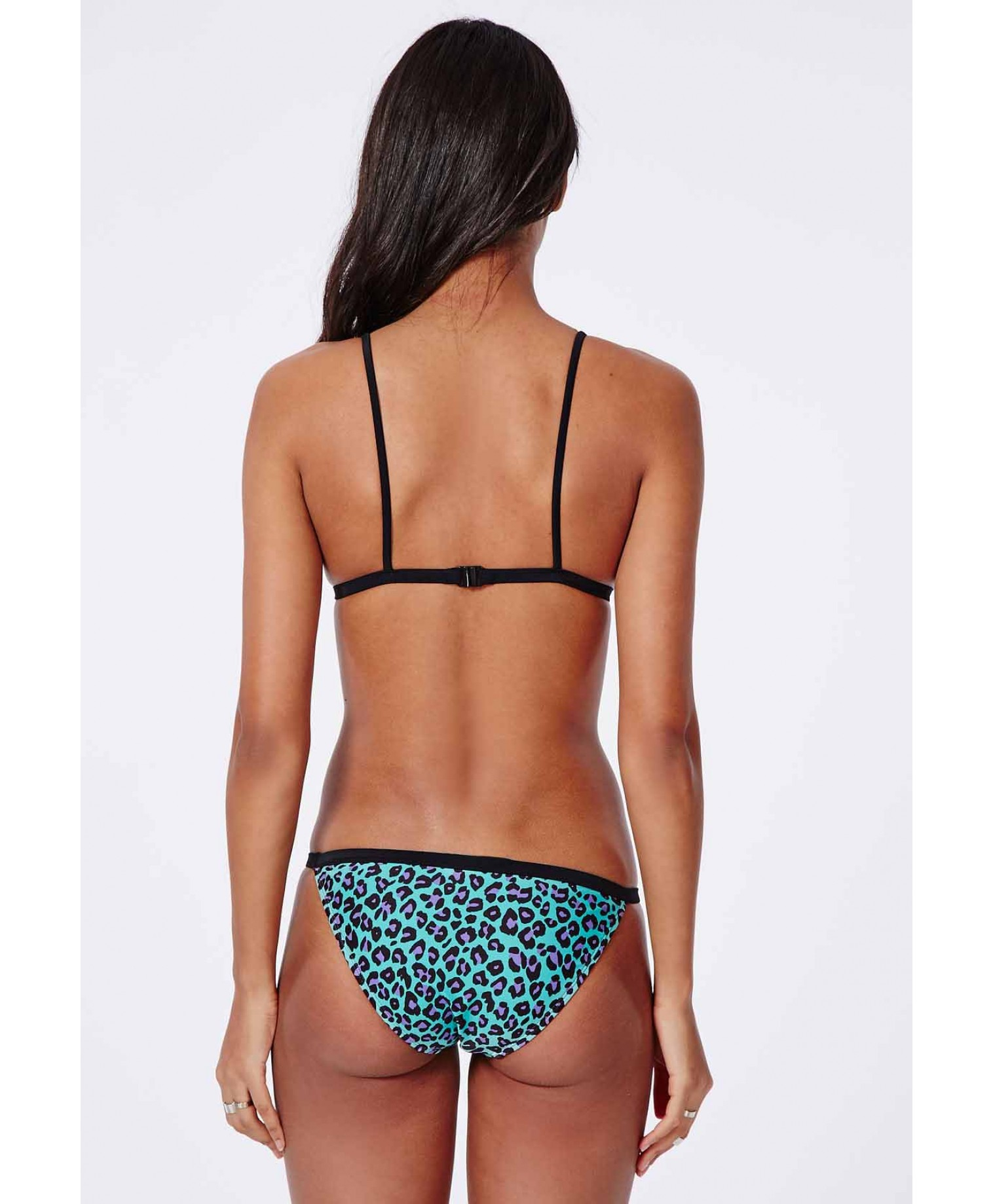 missguided leopard bikini