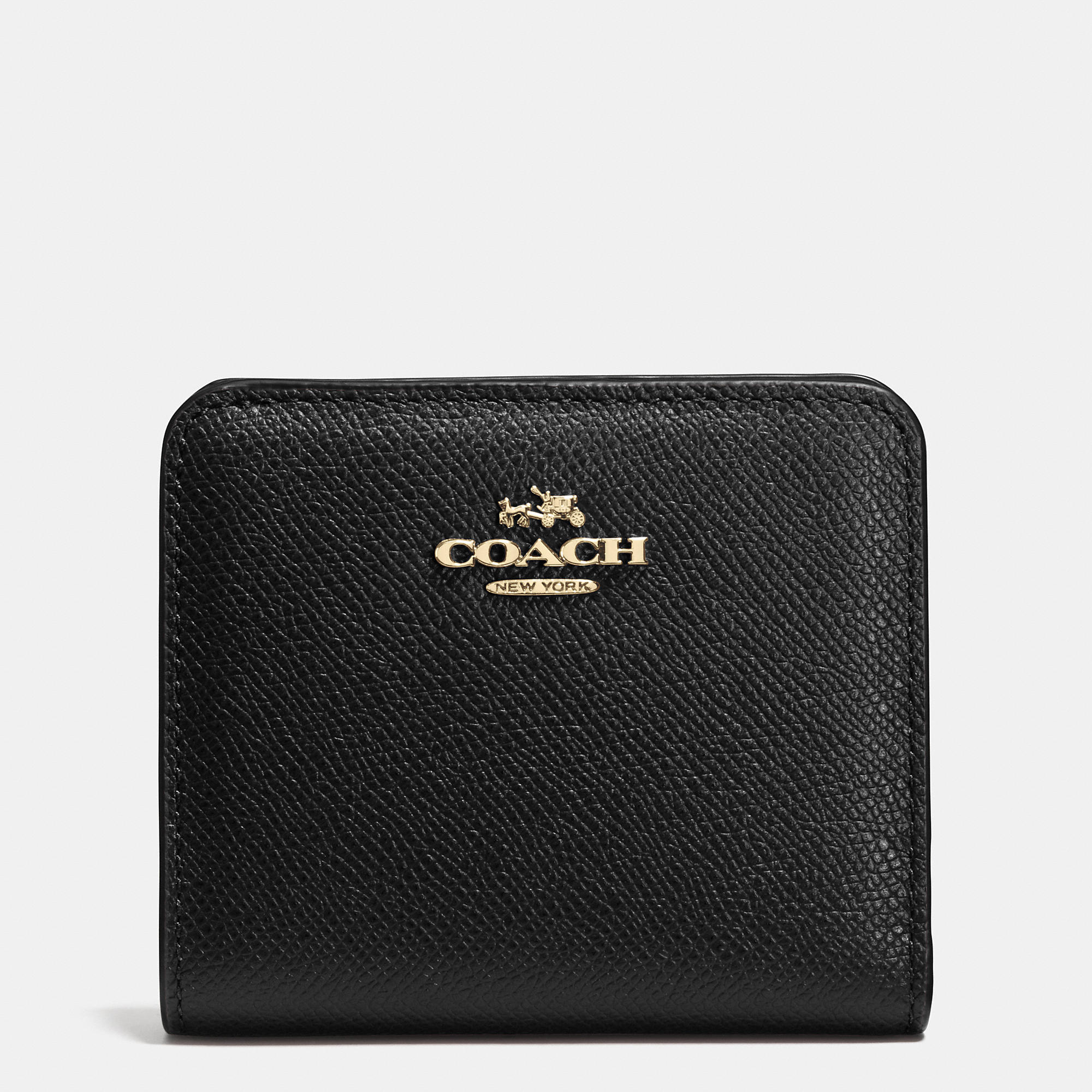 Small Wallet Black Coach | semashow.com