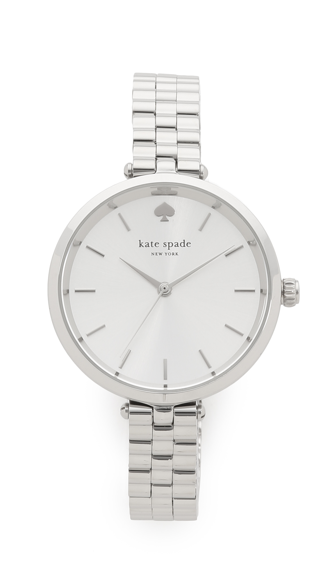 Kate spade new york Holland Skinny Watch - Silver in Metallic | Lyst