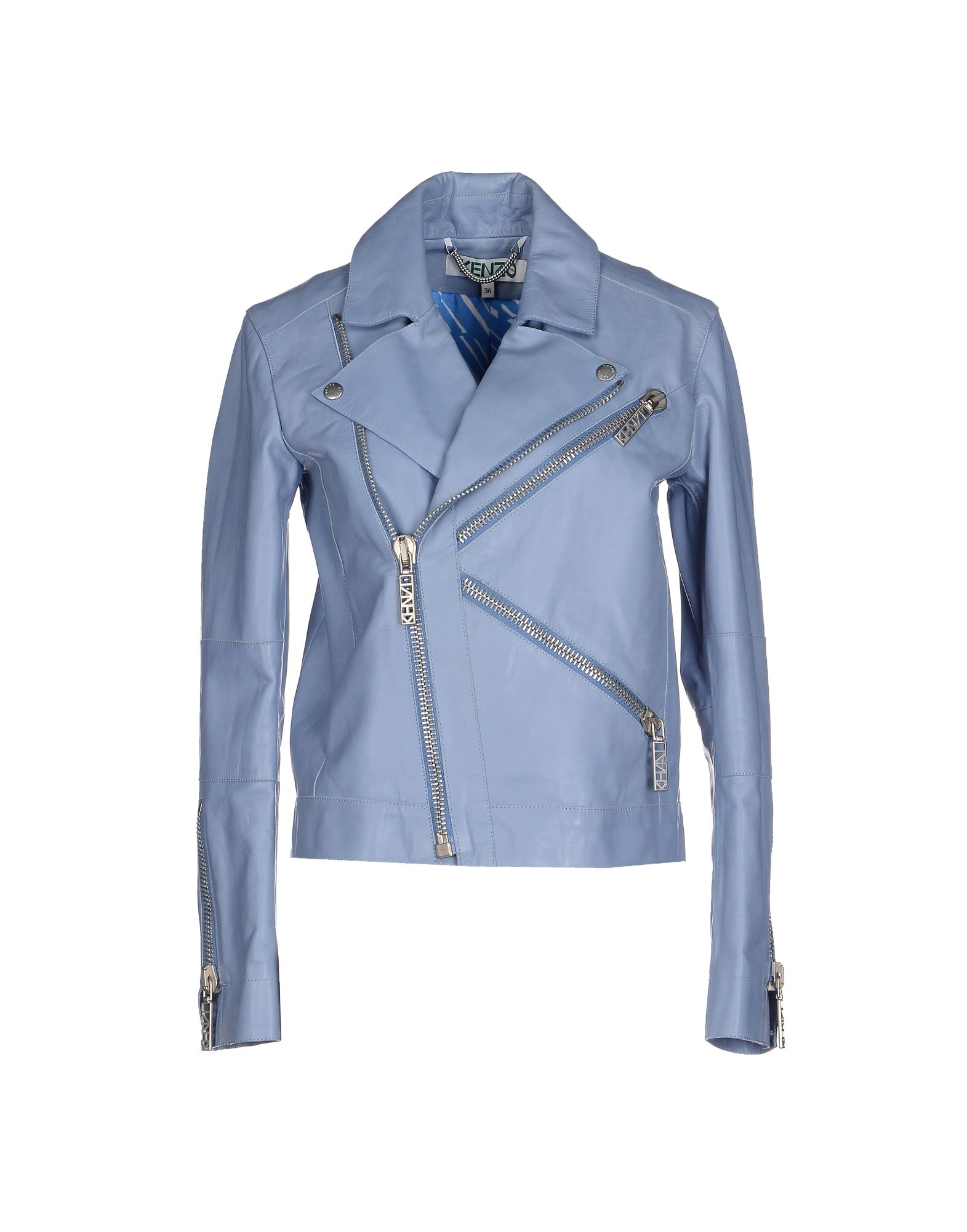 Lyst Kenzo Jacket In Blue lyst kenzo jacket in blue