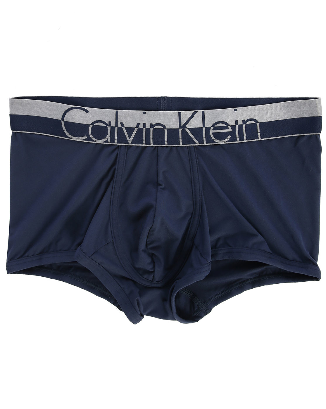 Calvin klein Navy Magnetic Microfibre Boxer Shorts in Blue for Men ...