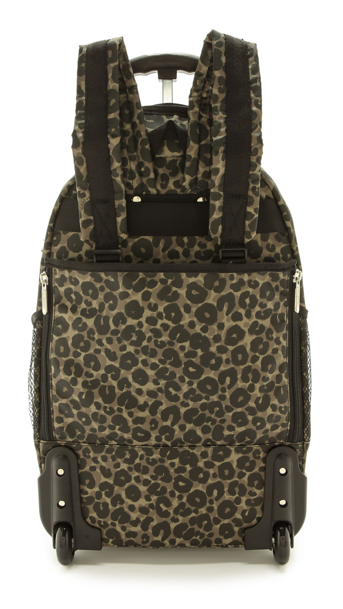 Lyst Lesportsac Rolling Backpack Army Cheetah in Green