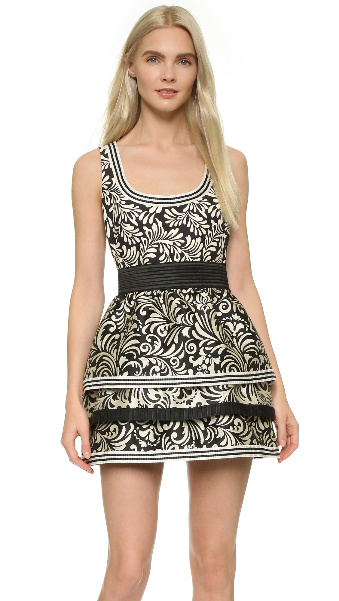 Lyst - Emanuel Ungaro Sleeveless Dress