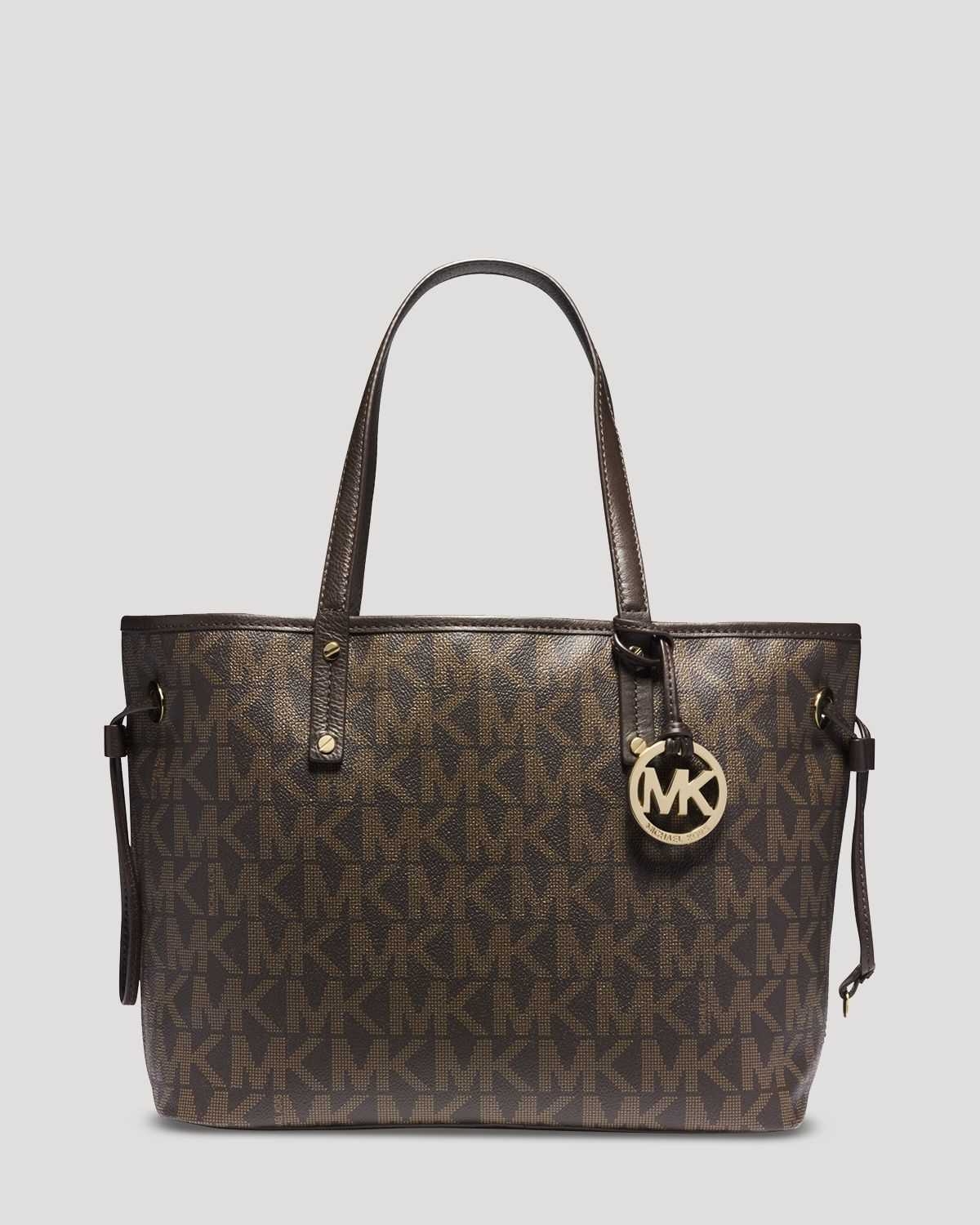 michael kors tote bag size