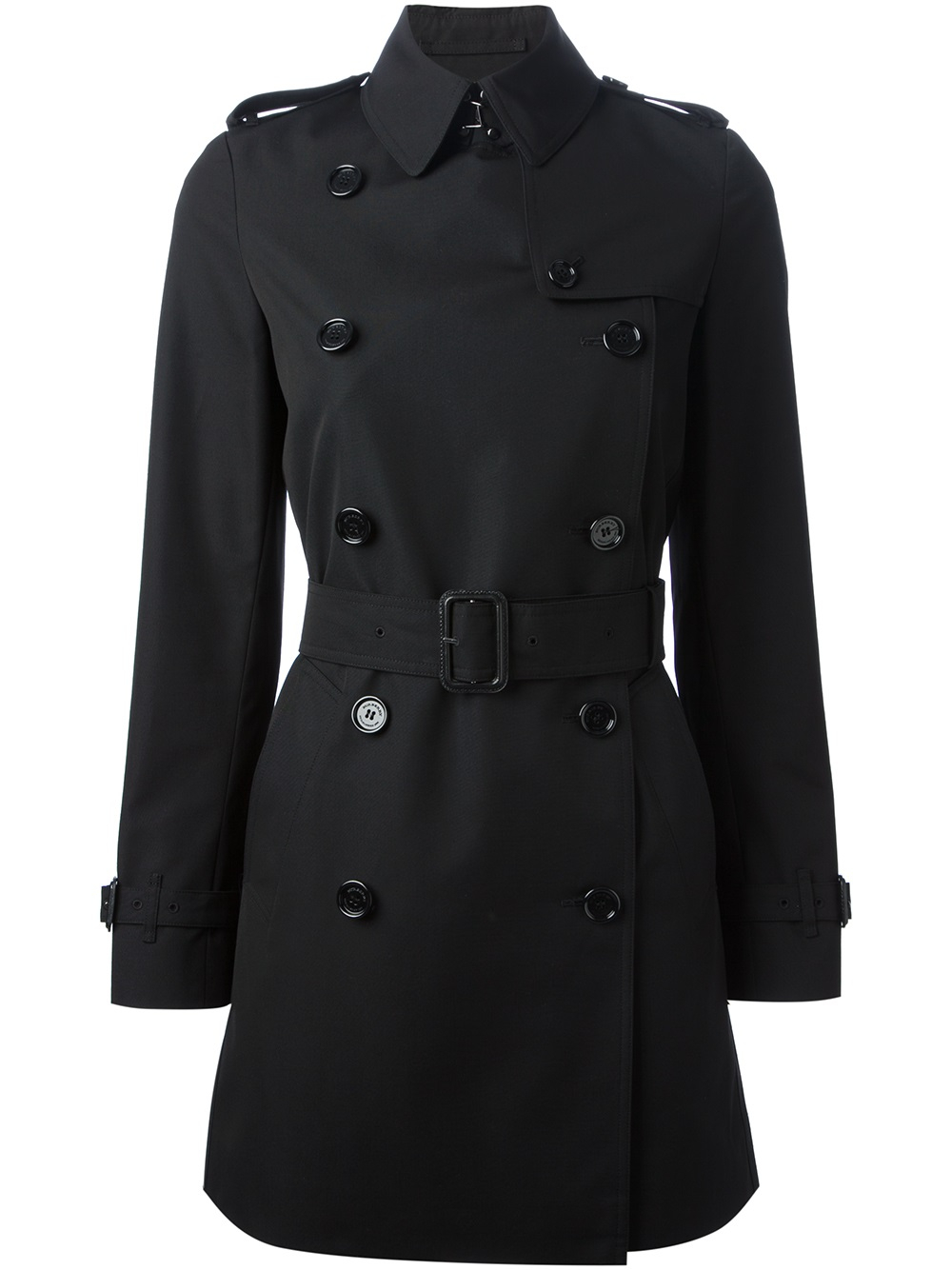 Lyst - Burberry Classic Trench Coat in Black