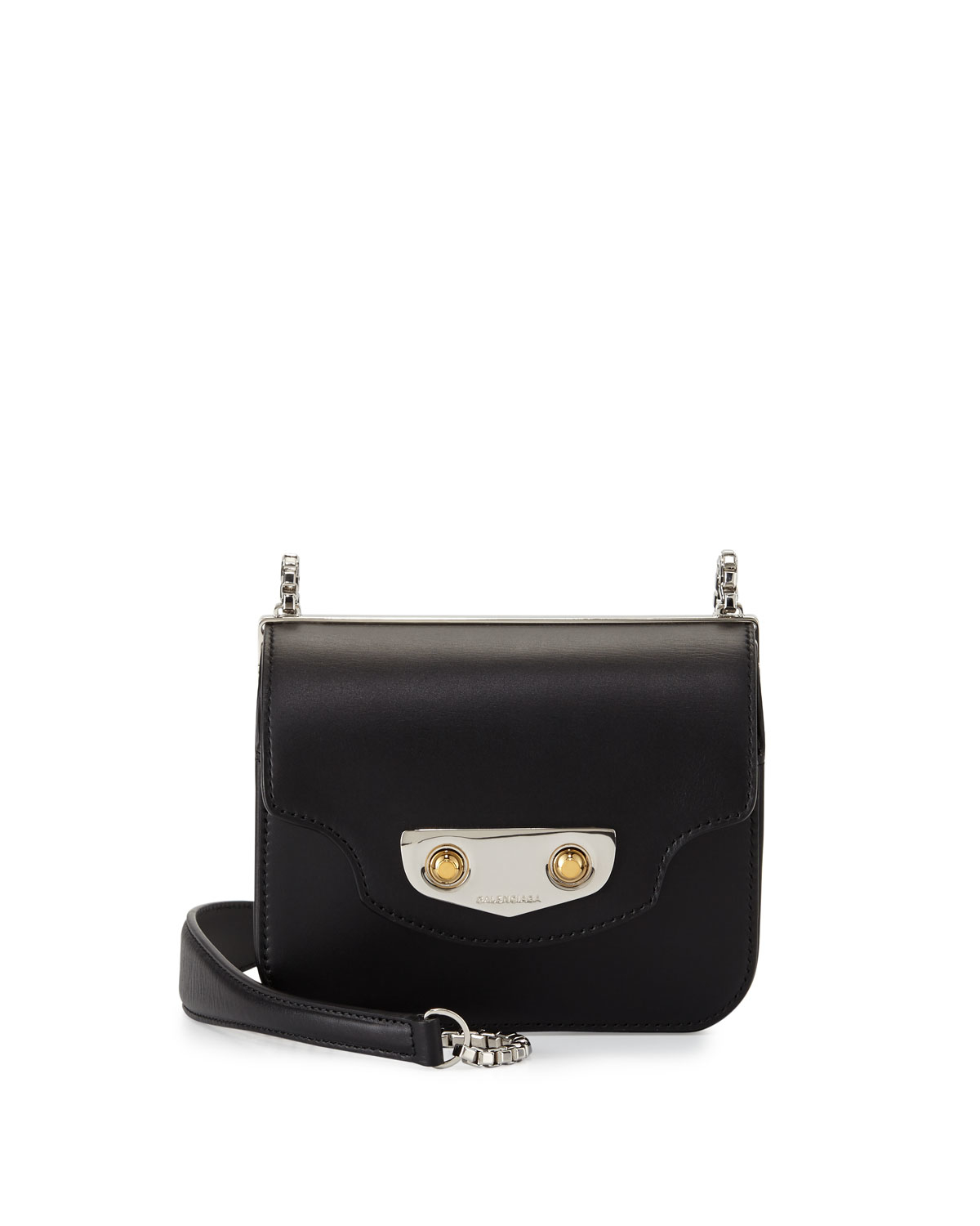 balenciaga neo classic mini leather crossbody bag