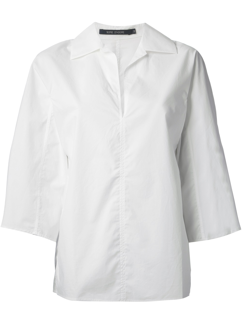 white boxy shirt womens