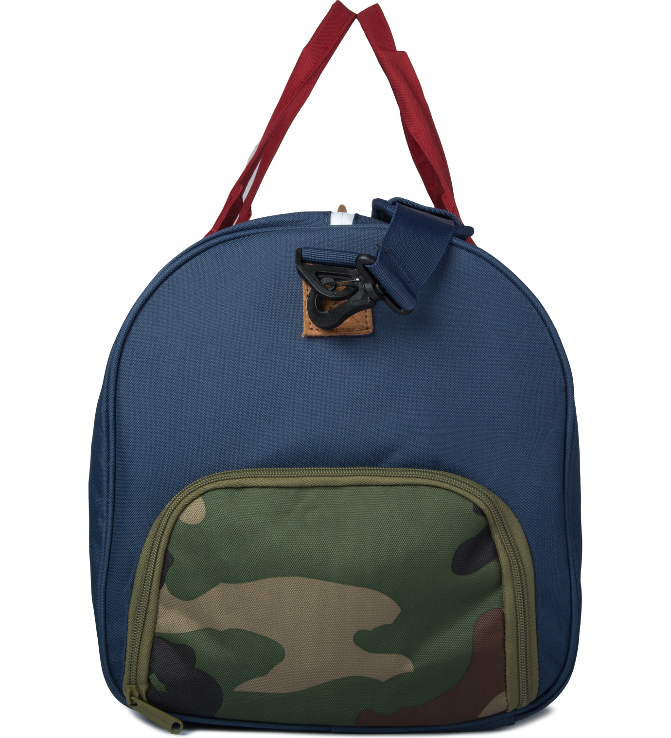 Herschel supply co. Navy/Red/Woodland Camo Novel Duffle Bag in Blue for Men (navy) | Lyst