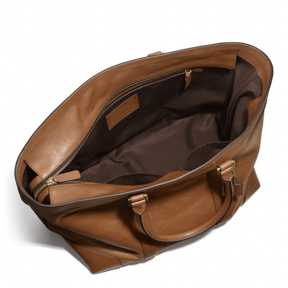 Lyst - Coach Bleecker Legacy Weekend Tote In Leather in Brown for Men