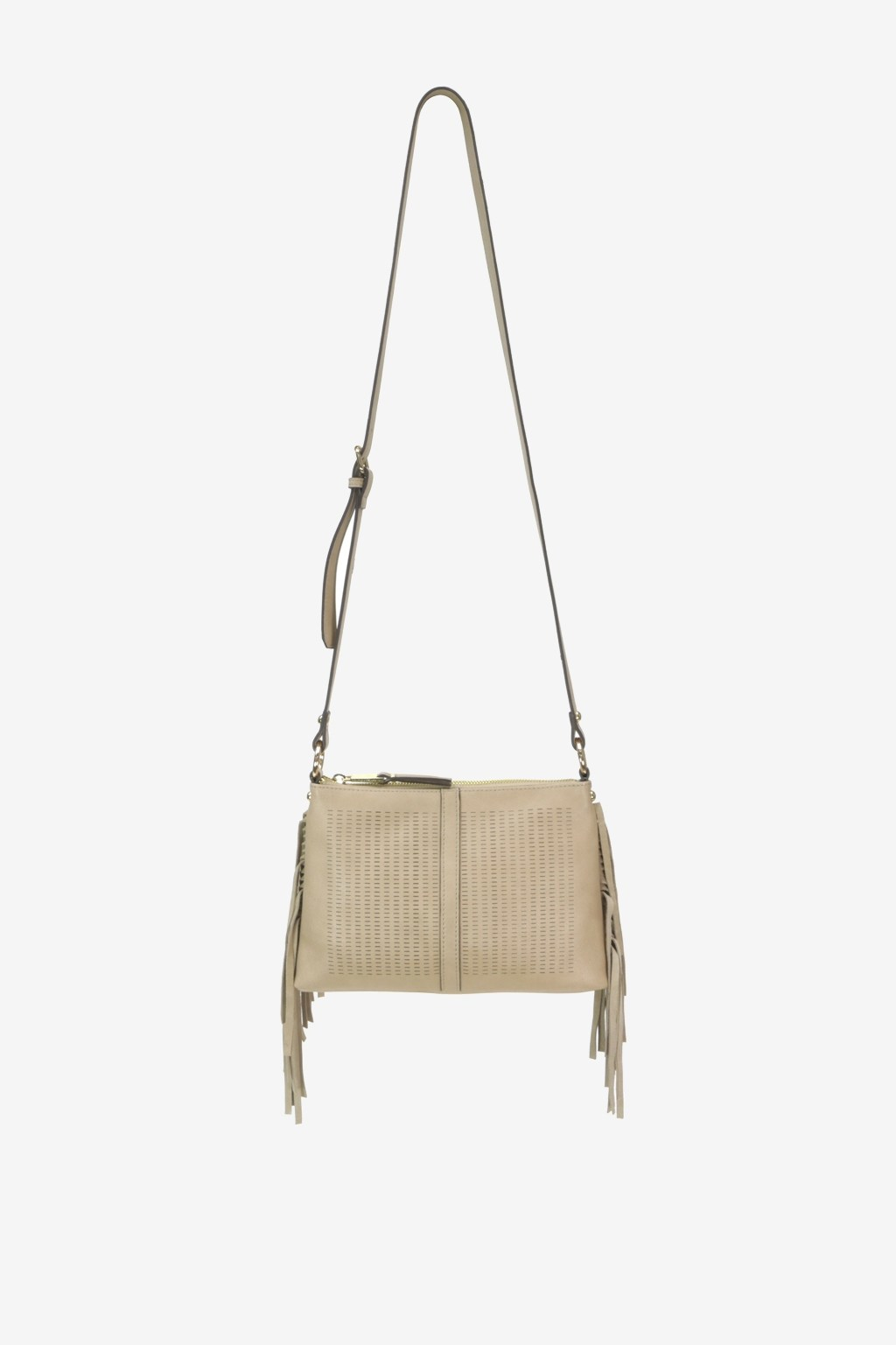 French connection Sammy Crossbody Bag in Beige (Nude) Lyst