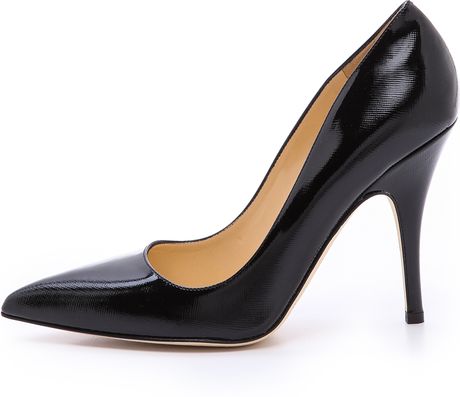 Kate Spade Licorice Pumps in Black | Lyst