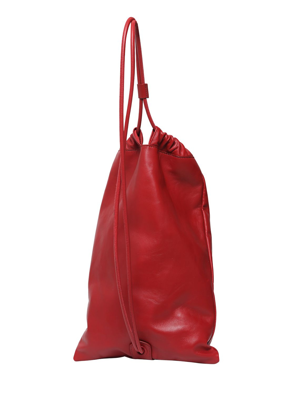 Lyst - Burberry Prorsum Leather Duffle Bag in Red for Men