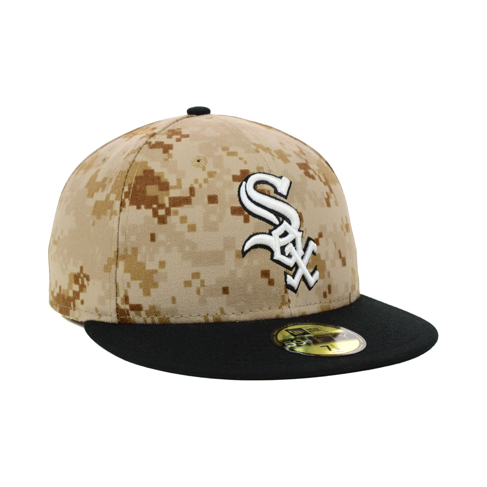 New Era Brown Chicago White Sox 2014 Stars And Stripes 59Fifty Cap