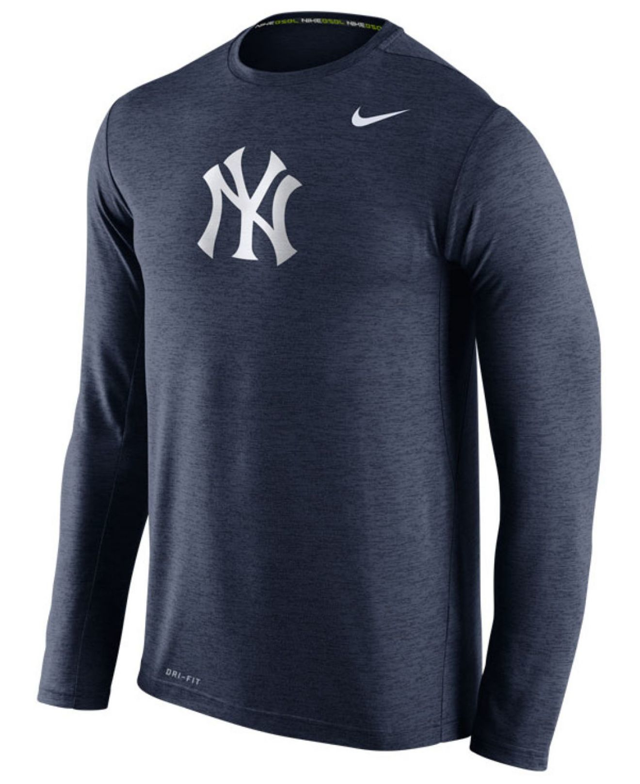 Lyst - Nike Men's Long-sleeve New York Yankees Dri-fit Touch T-shirt in ...