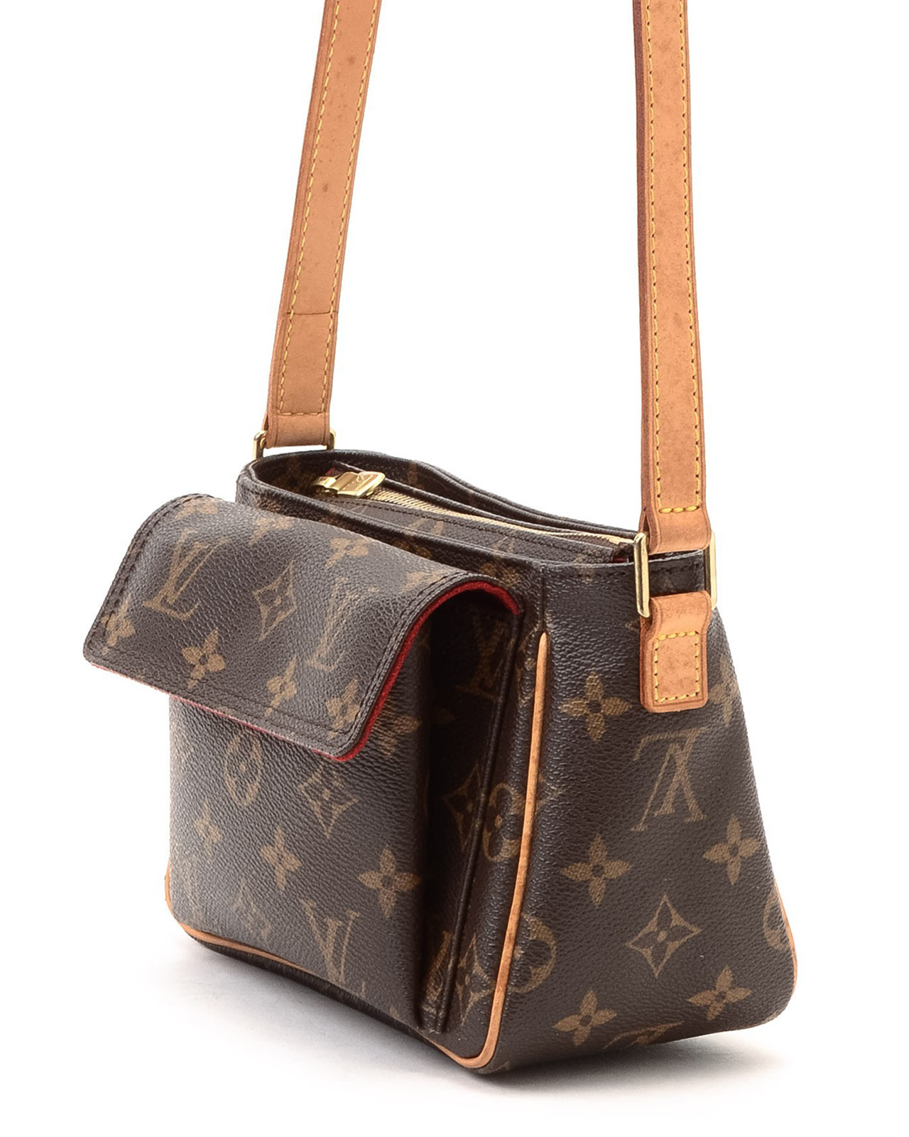 Louis vuitton Viva-Cite Pm Shoulder Bag in Gray | Lyst