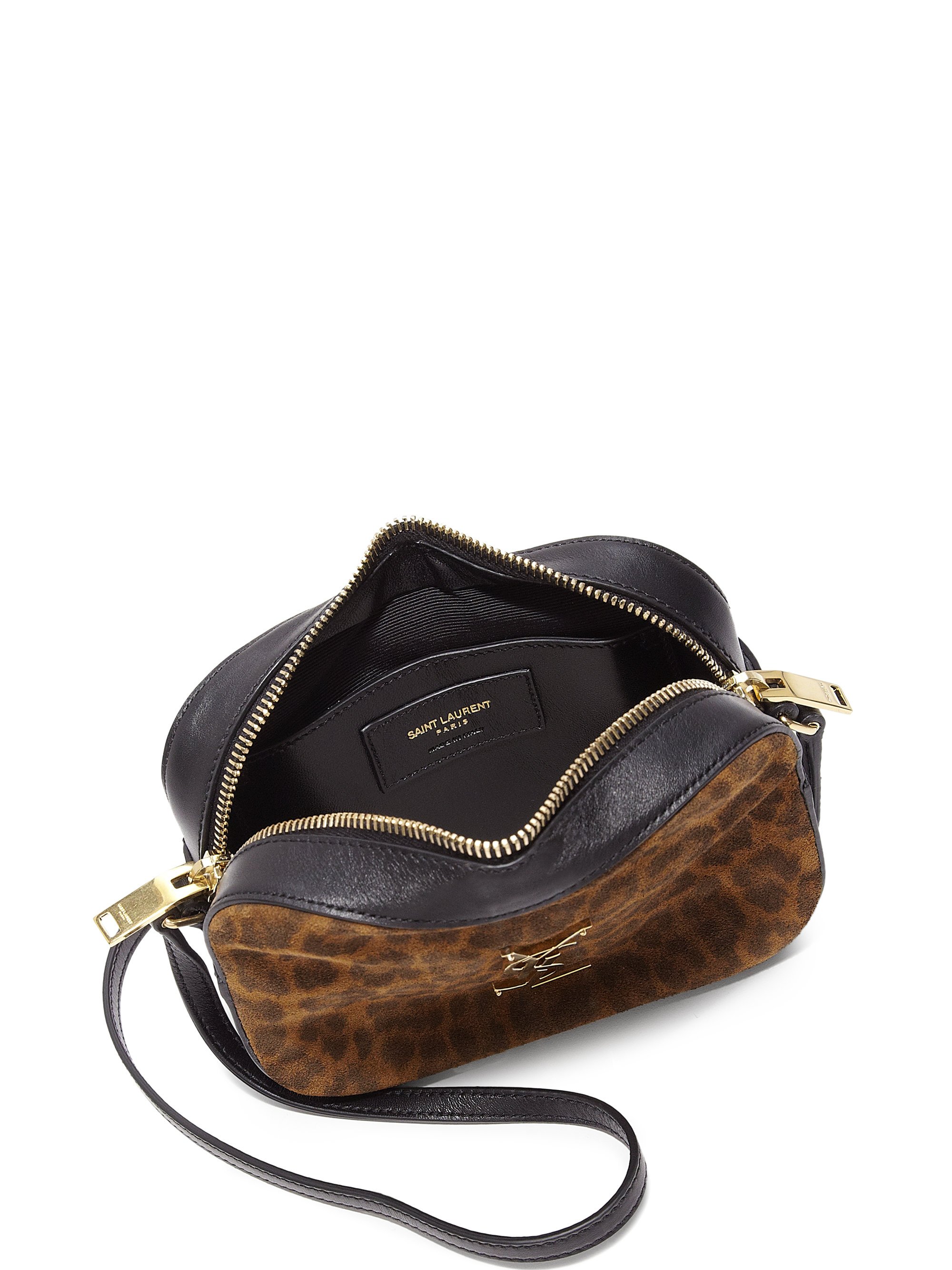 small leopard print crossbody bag