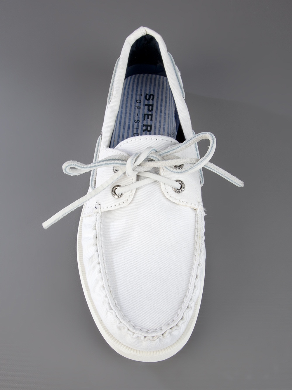 Lyst Sperry TopSider Boat Shoe in White for Men