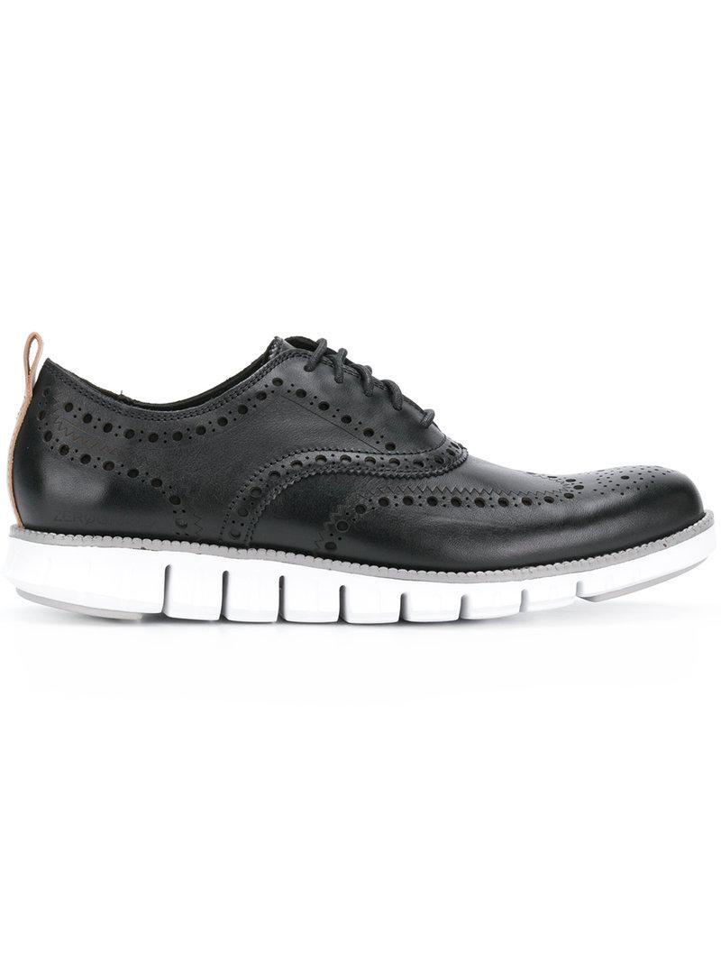 Cole Haan Zerogrand Oxford Shoes in Black for Men Lyst
