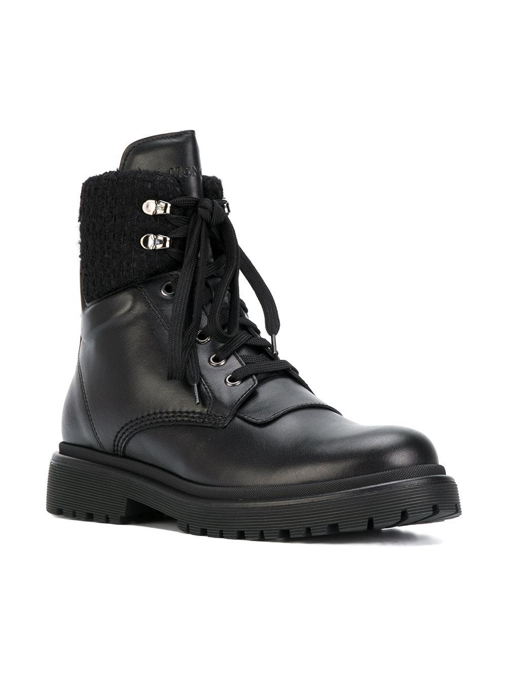 Lyst - Moncler Patty Boots in Black