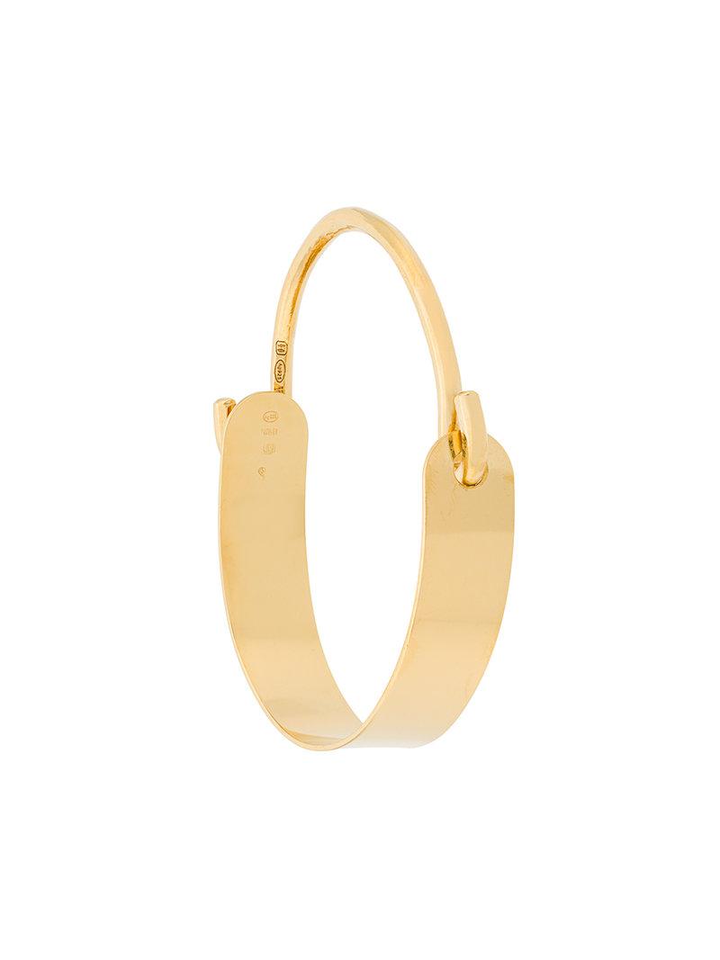Lyst Wouters Hendrix Technofossils Lock Bracelet In Metallic Wouters Hendrix Women S Metallic Technofossils Lock Bracelet