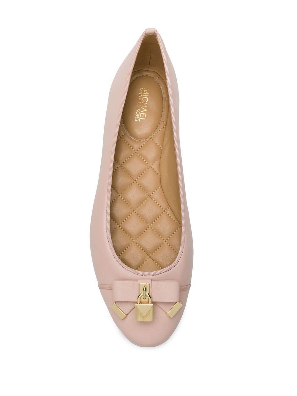 MICHAEL Michael Kors Alice Ballet Shoes in Pink - Lyst