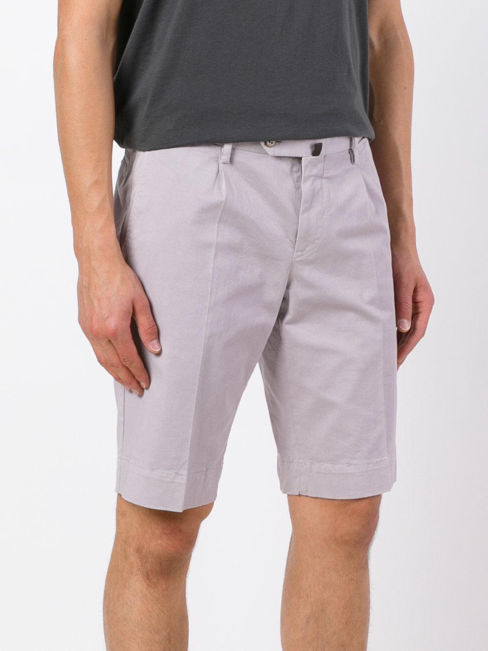 mens purple chino shorts