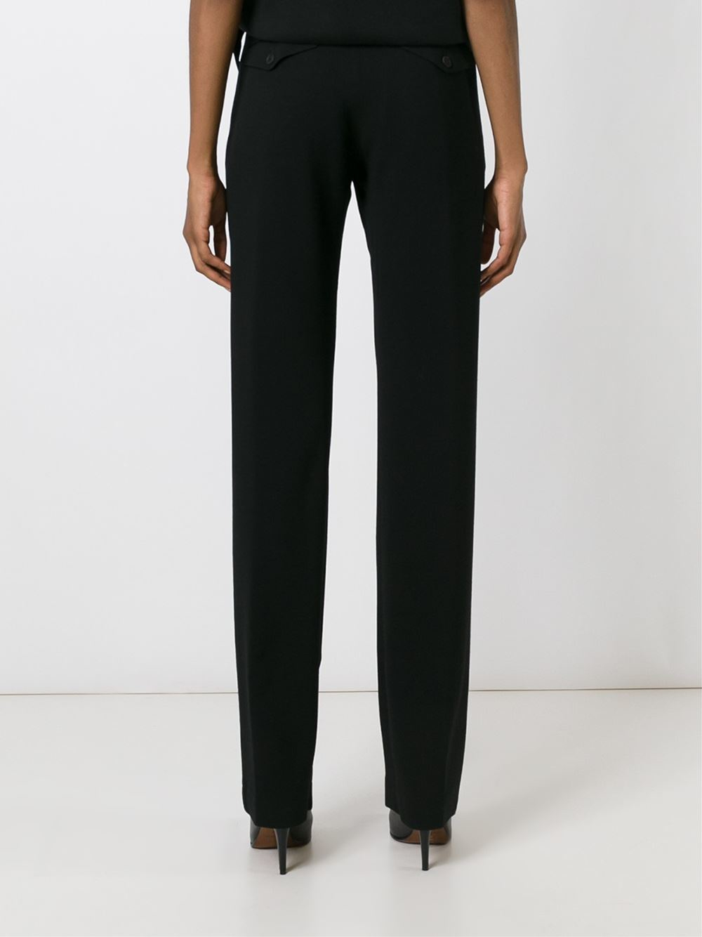 nike black belted trousers lounge pants