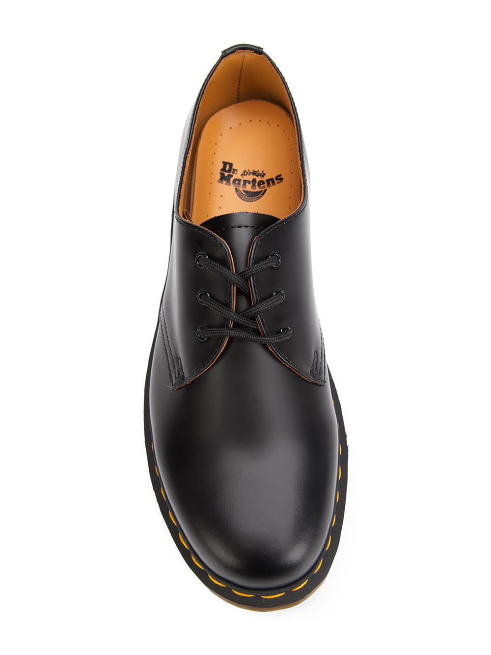 black stitch dr martens
