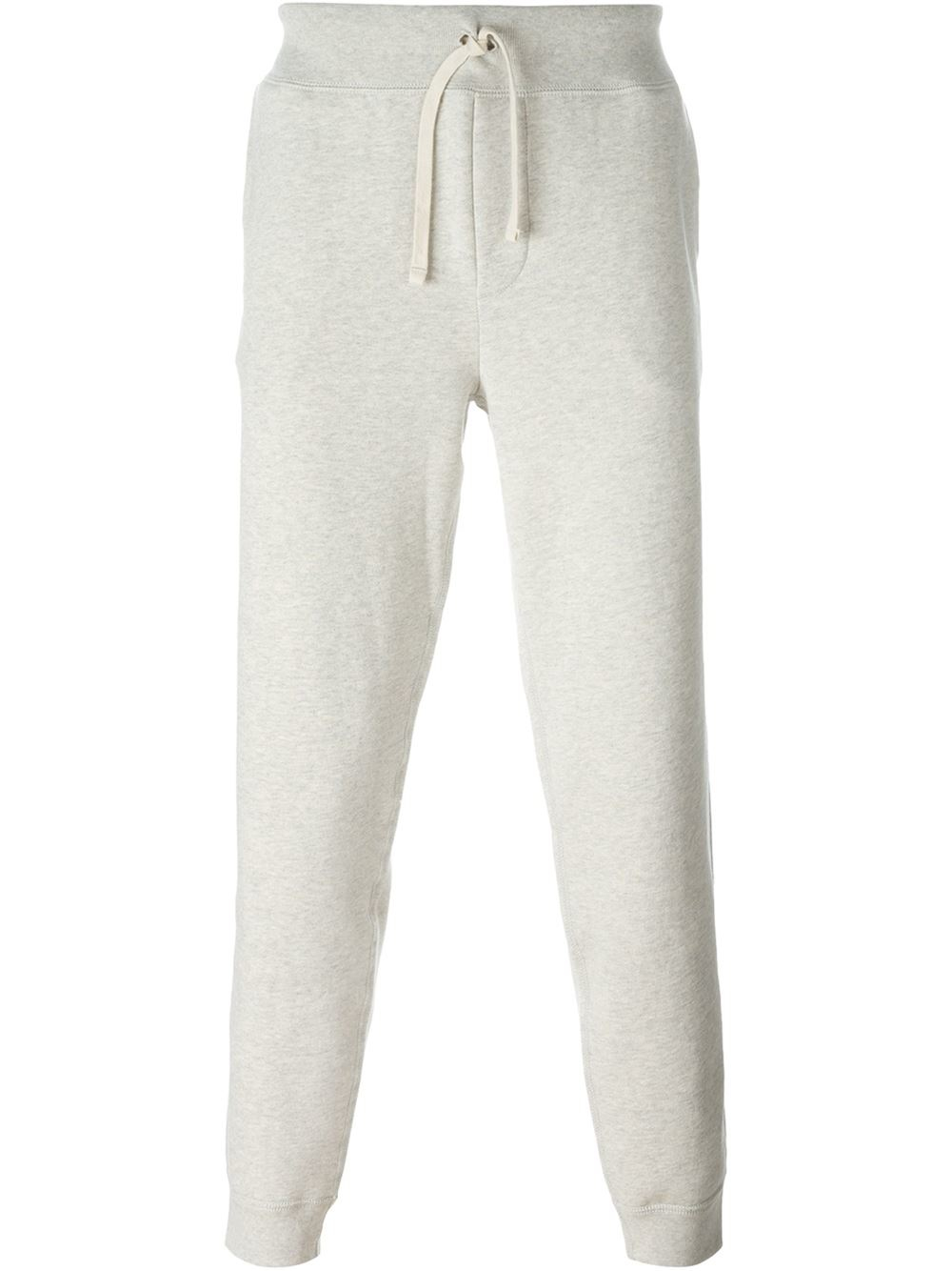 Polo ralph lauren Cuffed Sweatpants in Gray for Men (GREY) | Lyst