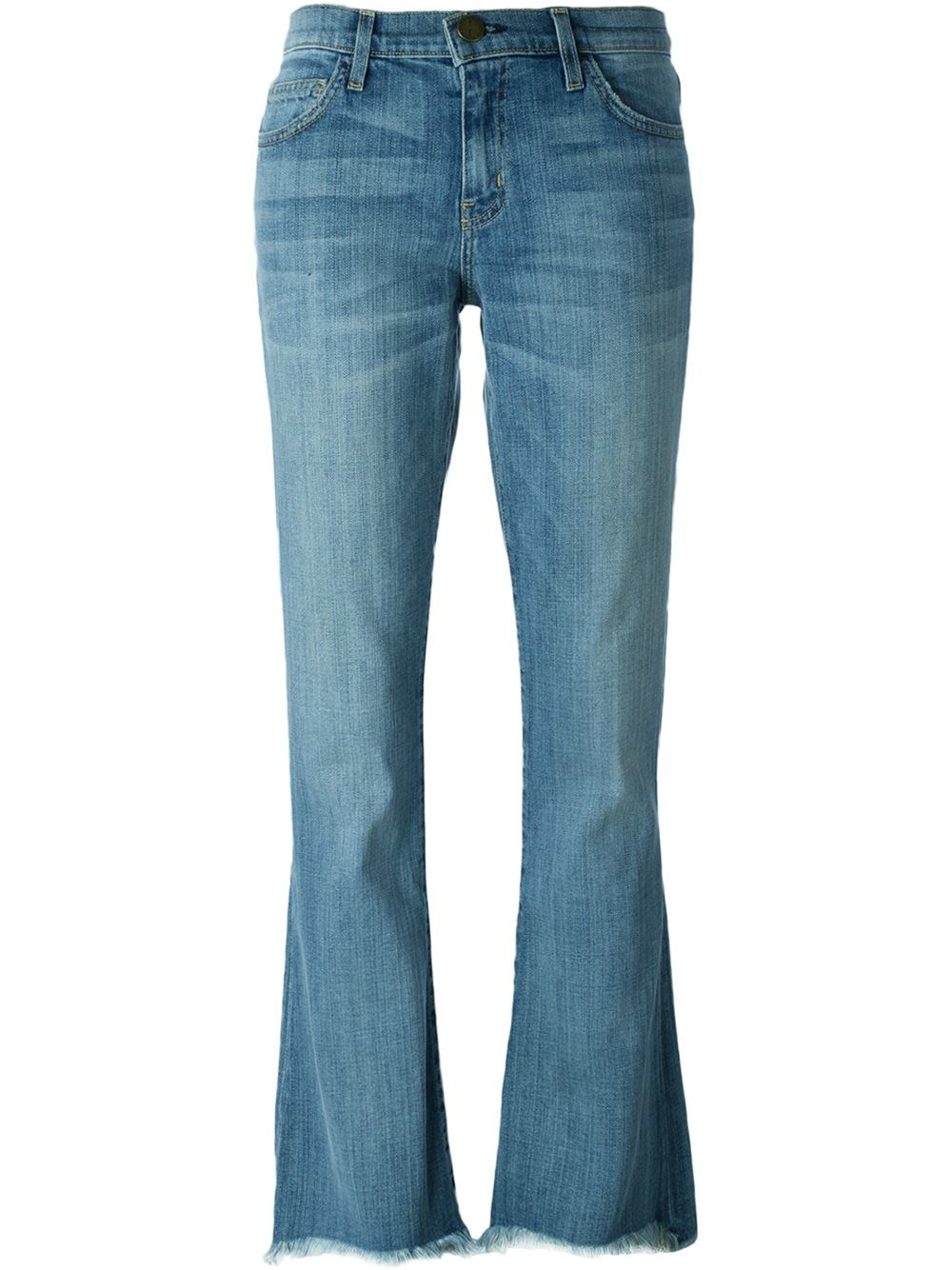 Current/elliott - 'superloved' Bootcut Jeans - Women - Cotton/polyester ...