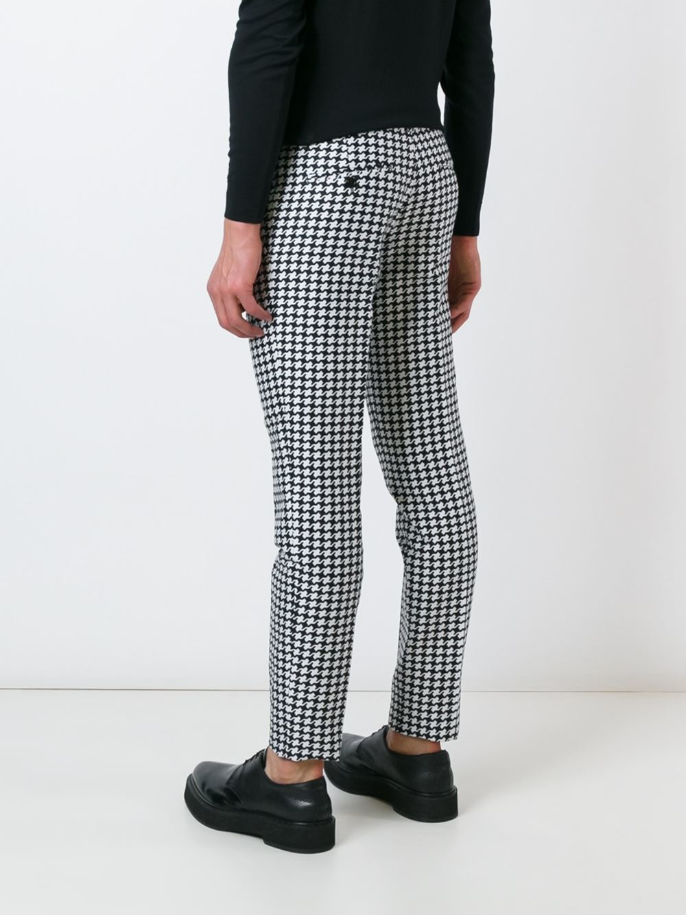 houndstooth joggers mens