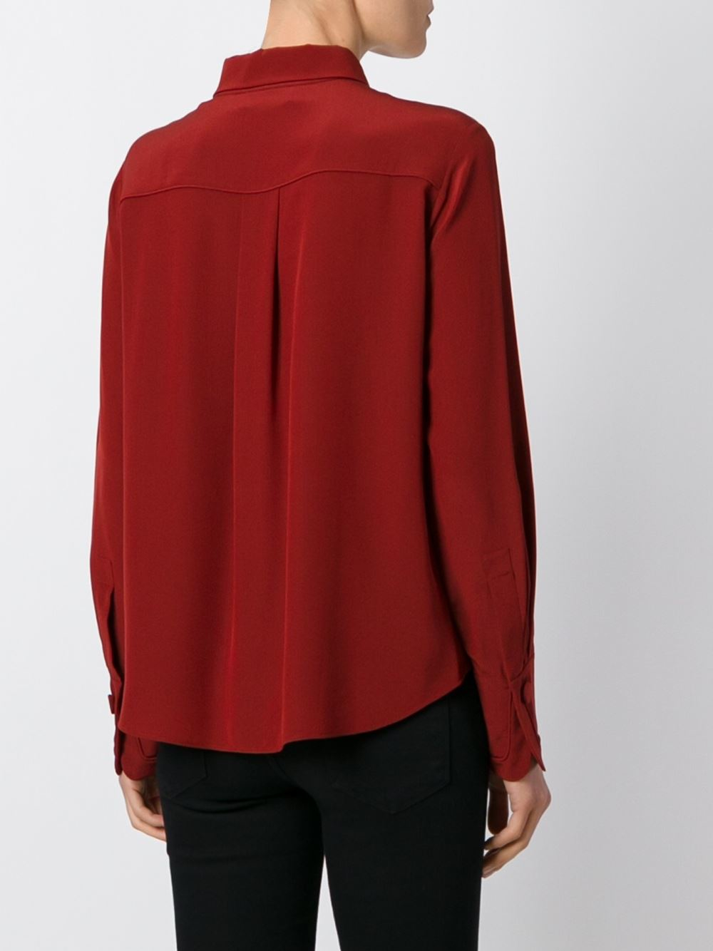 Chloé Concealed Placket Shirt | Lyst