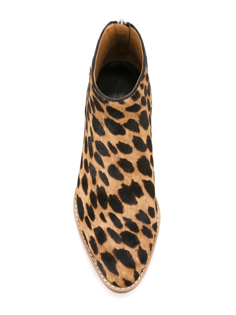 Alexander wang 'kori' Leopard Print Ankle Boots | Lyst