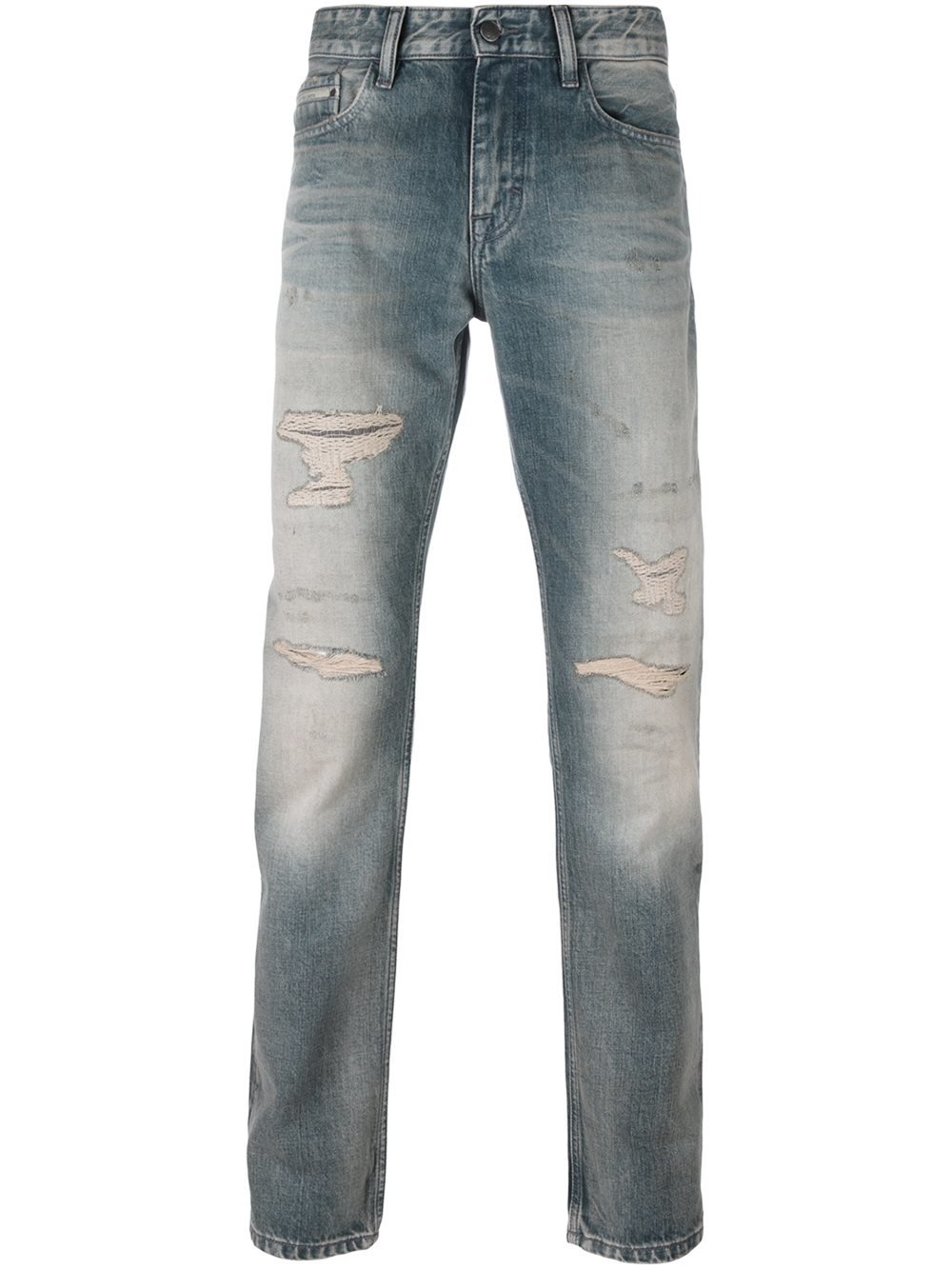 Calvin Klein Slim-fit Jeans in Blue for Men - Lyst