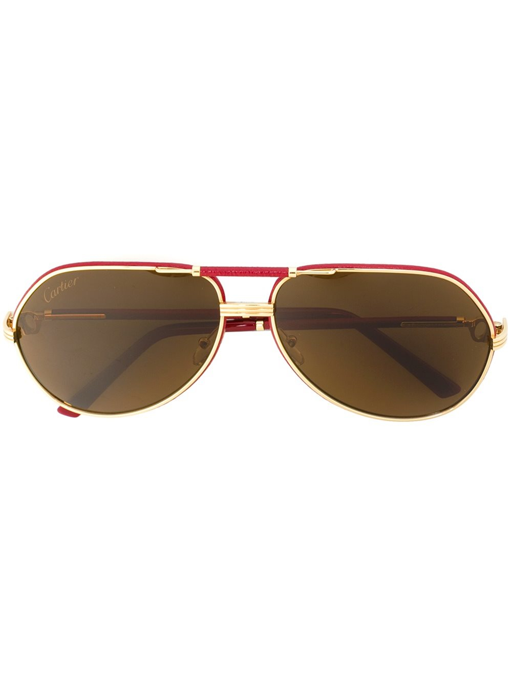 red frame cartier glasses