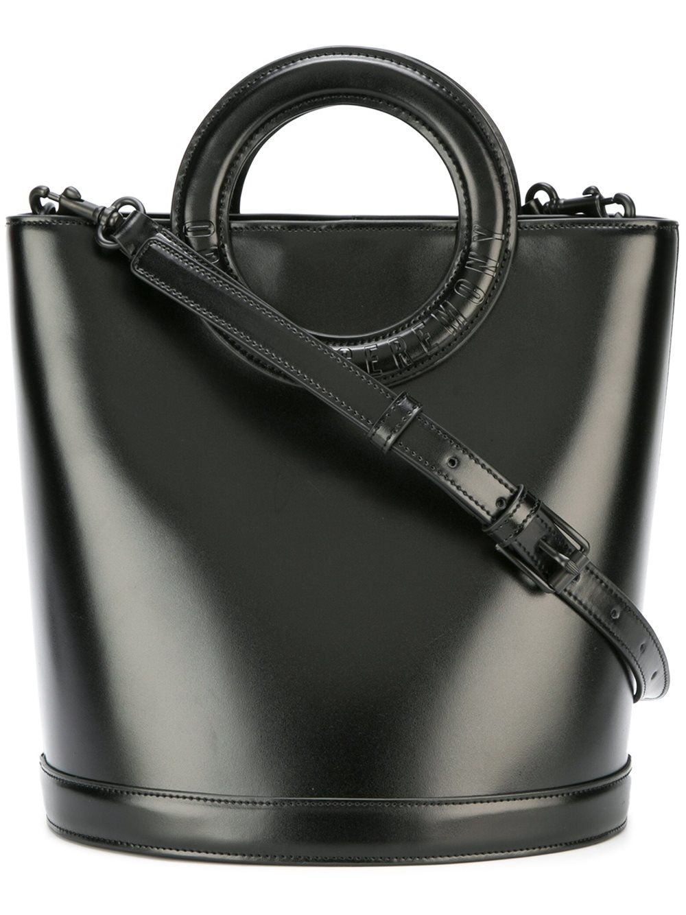 Lyst - Opening Ceremony Round Handle Bucket Bag in Black