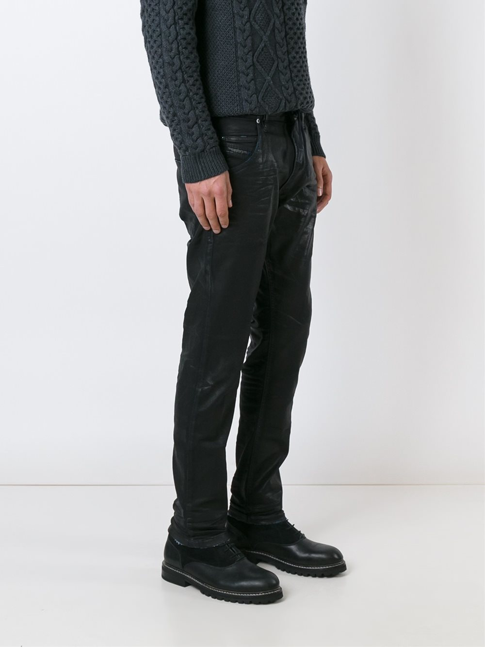 diesel tapered jeans