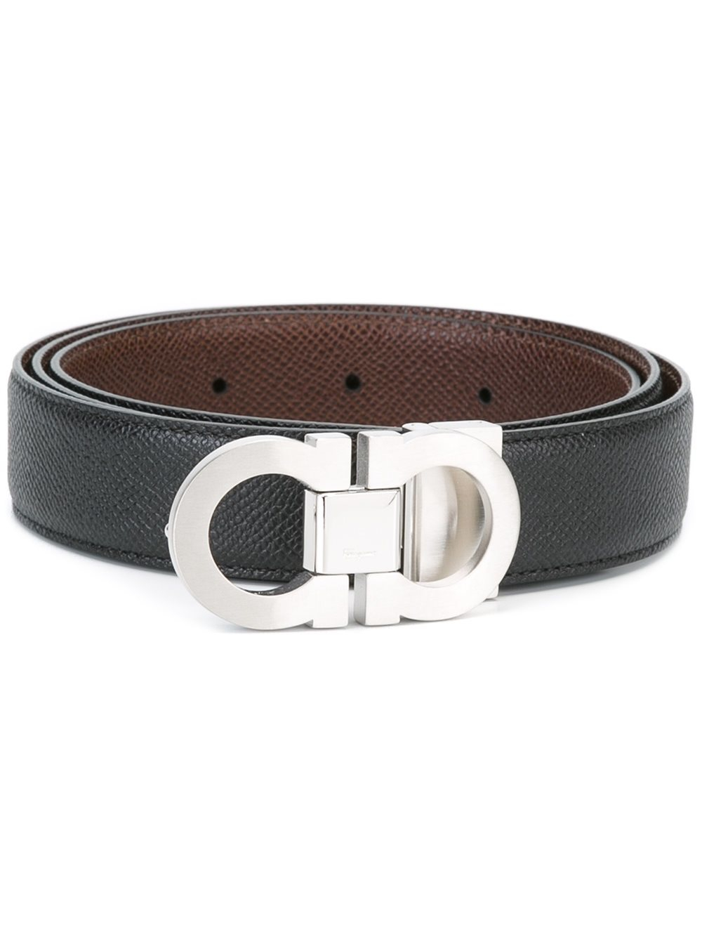 Ferragamo Reversible Belt in Black for Men | Lyst