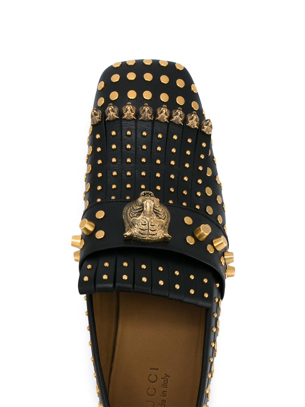 gucci fringe loafer