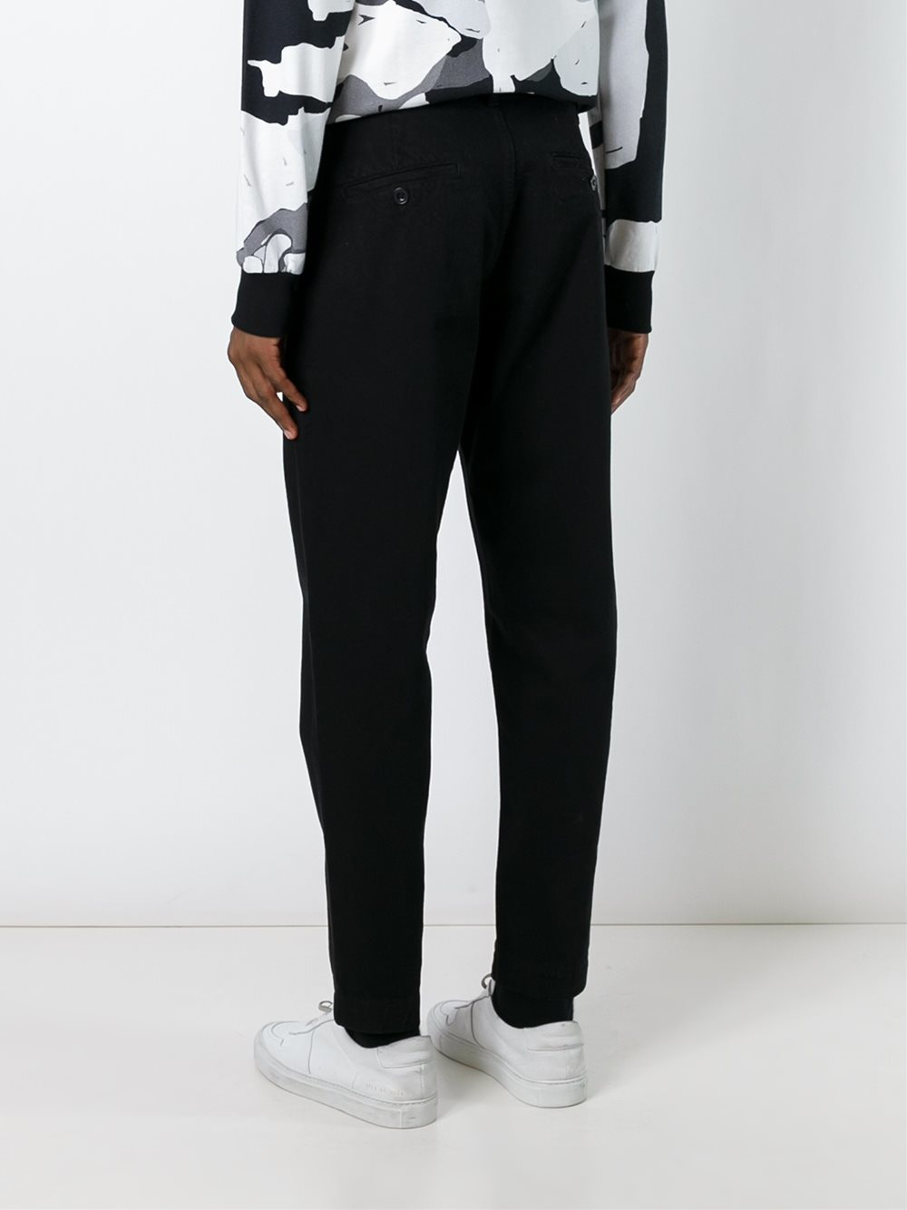 Etudes studio Straight Leg Trousers in Black for Men | Lyst