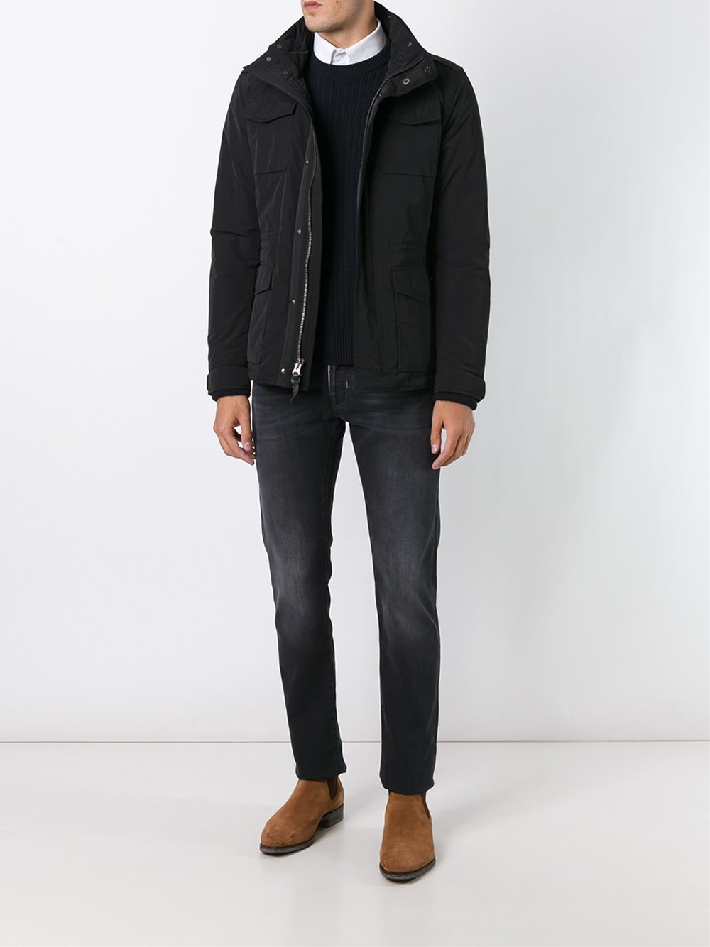 Jacob cohen Stonewashed Slim Fit Jeans in Gray for Men Lyst