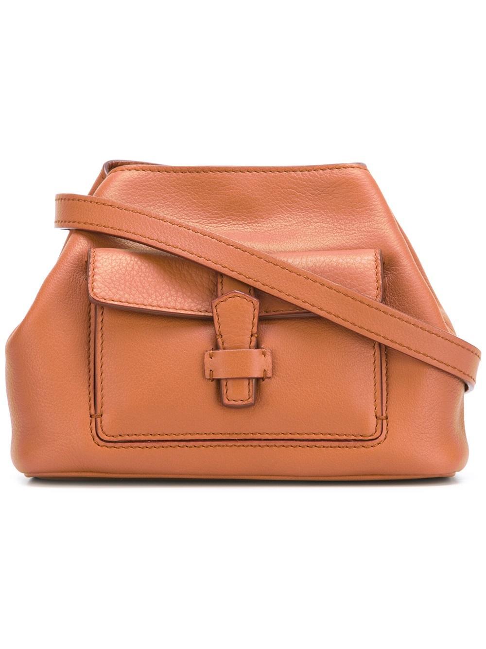 Loro piana Mini Globe Bag in Brown | Lyst