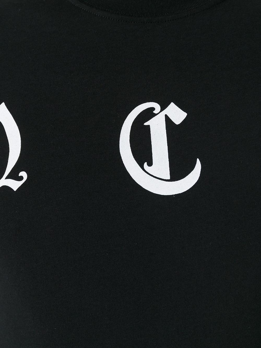 Lyst - Mcq Goth Logo T-shirt in Black for Men