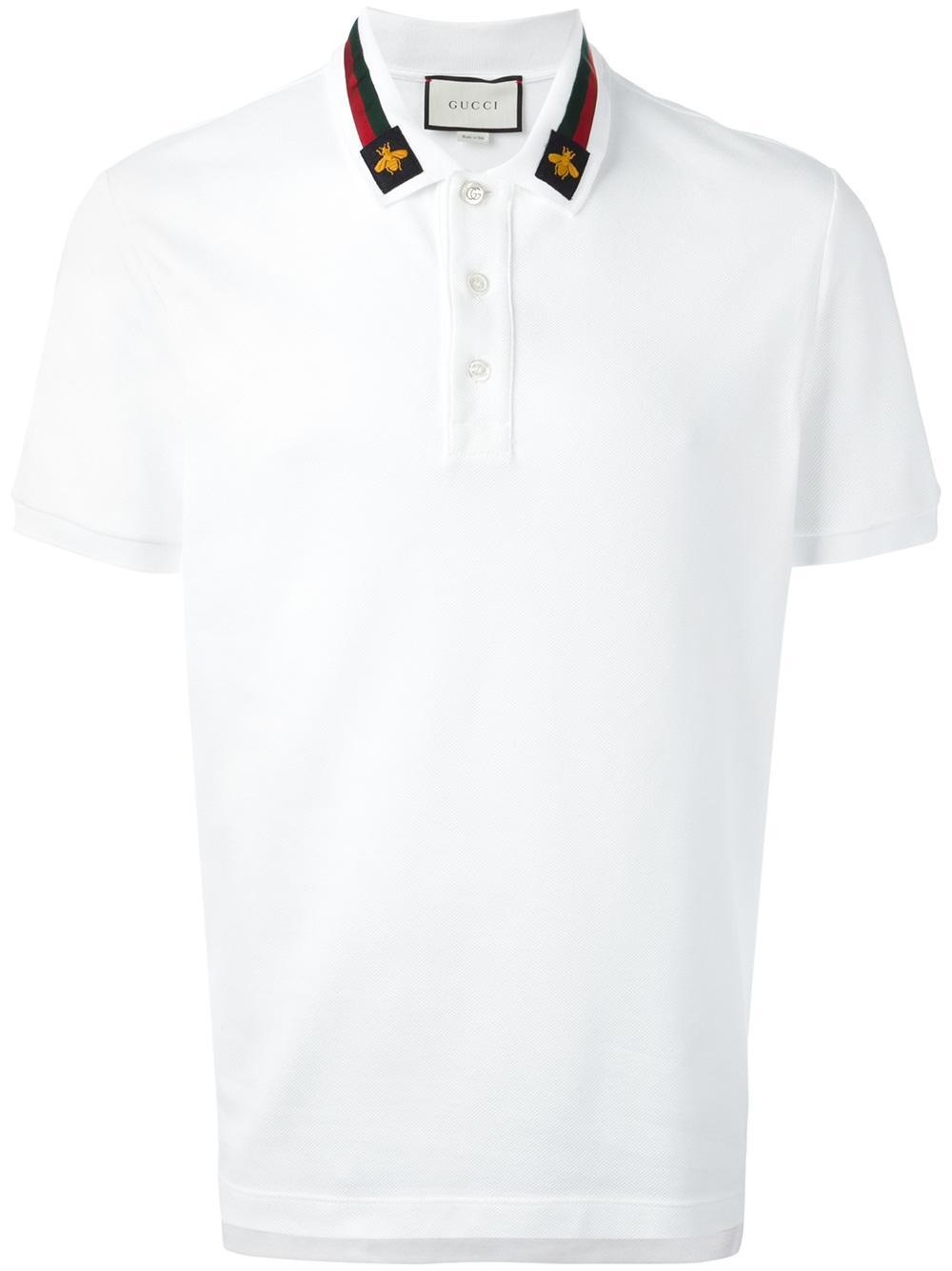 gucci bumblebee polo