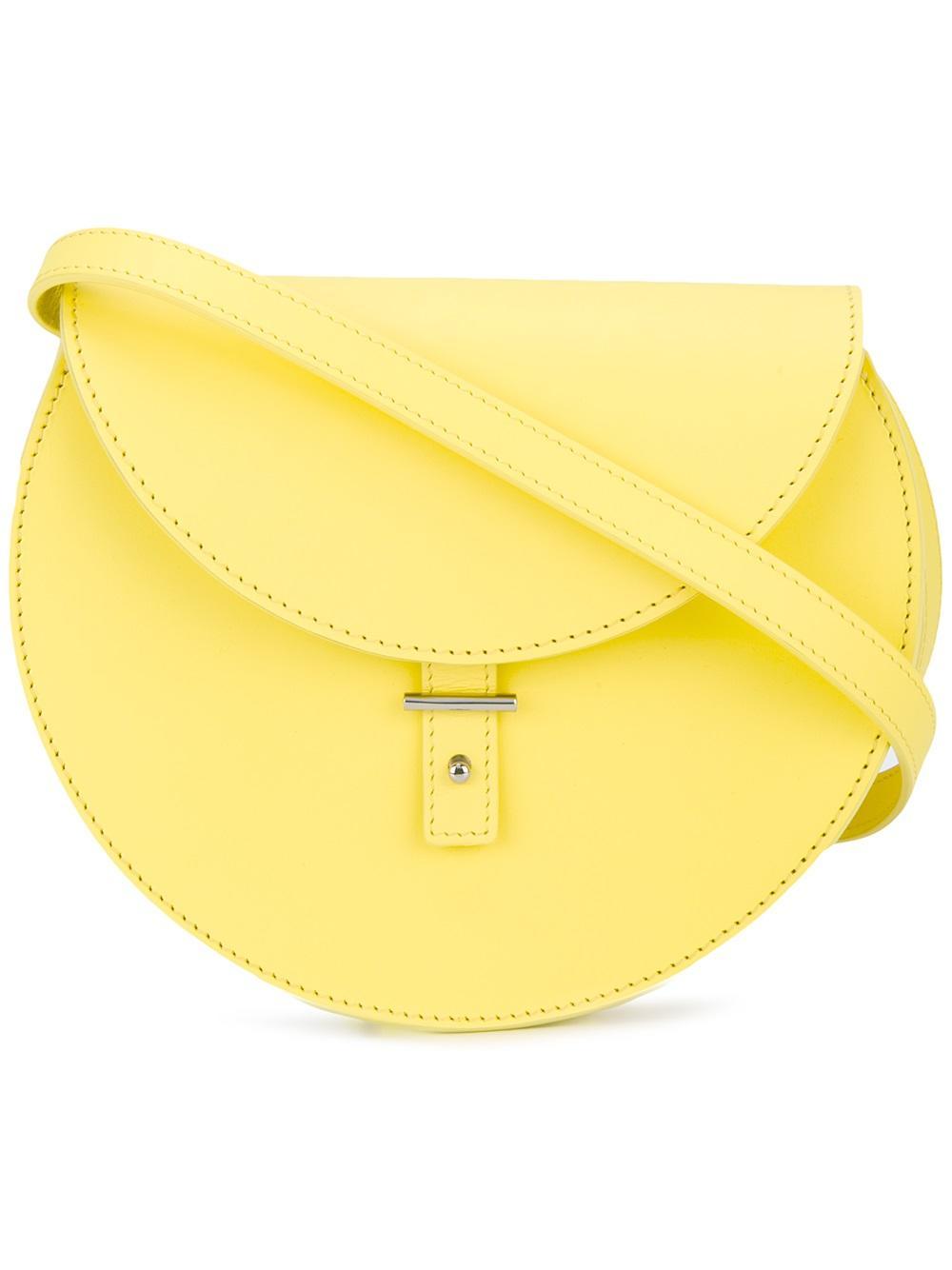 Lyst - Pb 0110 Round Crossbody Bag in Yellow