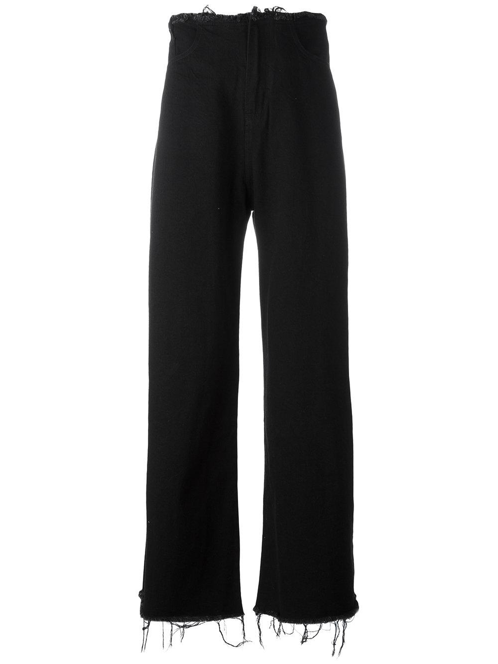 Marques'almeida Oversized Jeans in Black for Men | Lyst